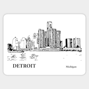 Detroit - Michigan Sticker